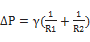 Young-Laplace equation