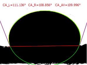 「水滴角測量儀」實現(xiàn)可在昏暗模糊背景下的準(zhǔn)確測量接觸角值的目的