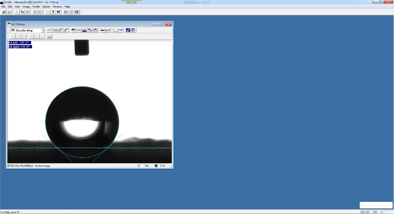 「表面張力儀」鏡頭俯視角度對于接觸角測值的影響是否可以通過軟件進行修正？